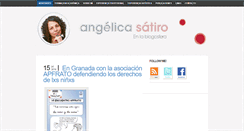 Desktop Screenshot of angelicasatiro.net