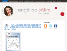 Tablet Screenshot of angelicasatiro.net
